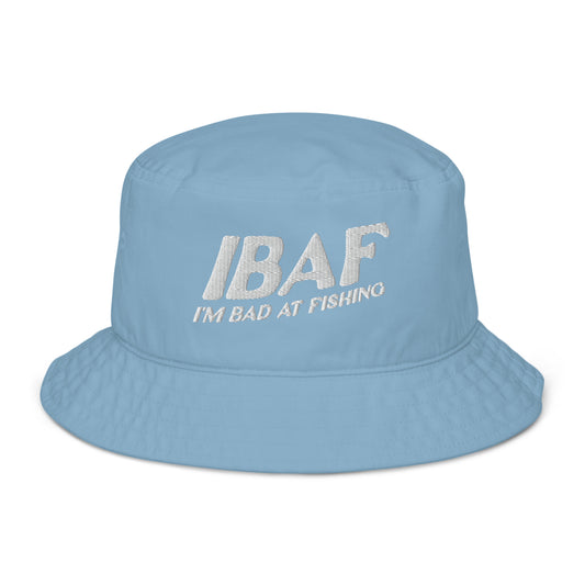 I'm Bad at Fishing "Bad Bucket" Organic Hat